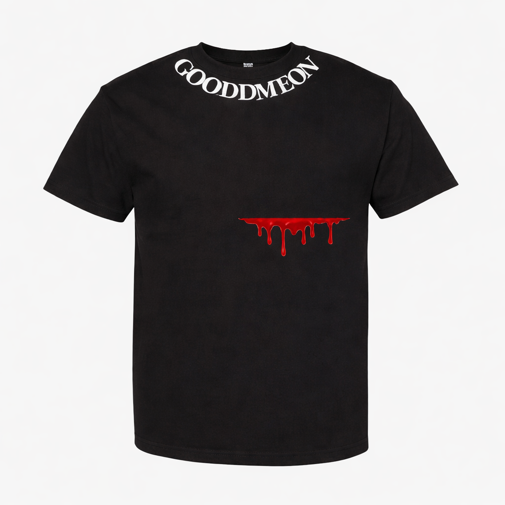 FAKE PEACE TEE – Front Blood Print