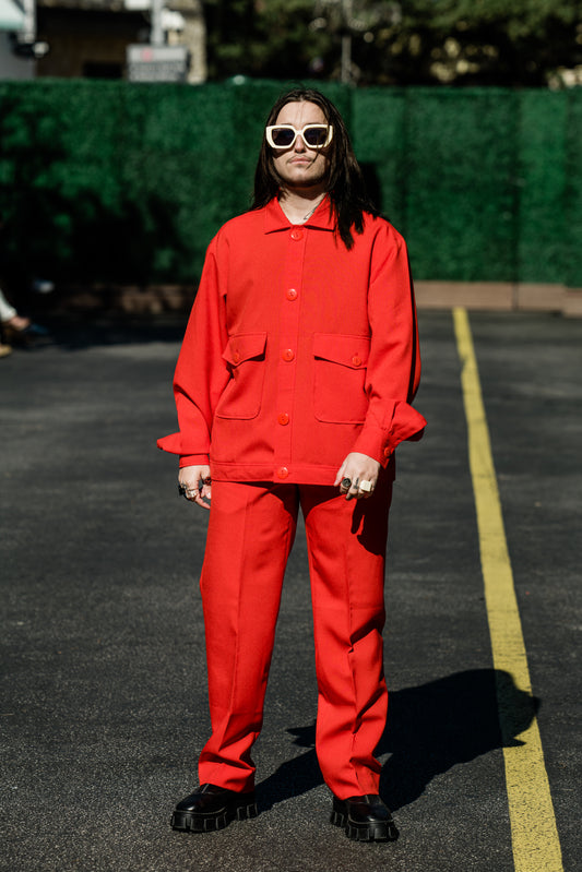 Essential GD Red Long Sleeve